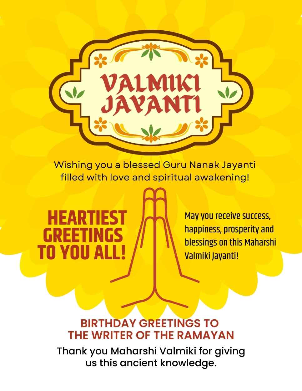 Valmiki Jayanti IB 3313