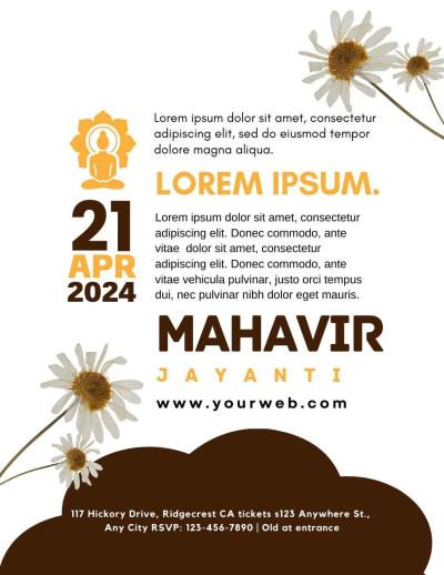 Mahavir Jayanti IB 2780